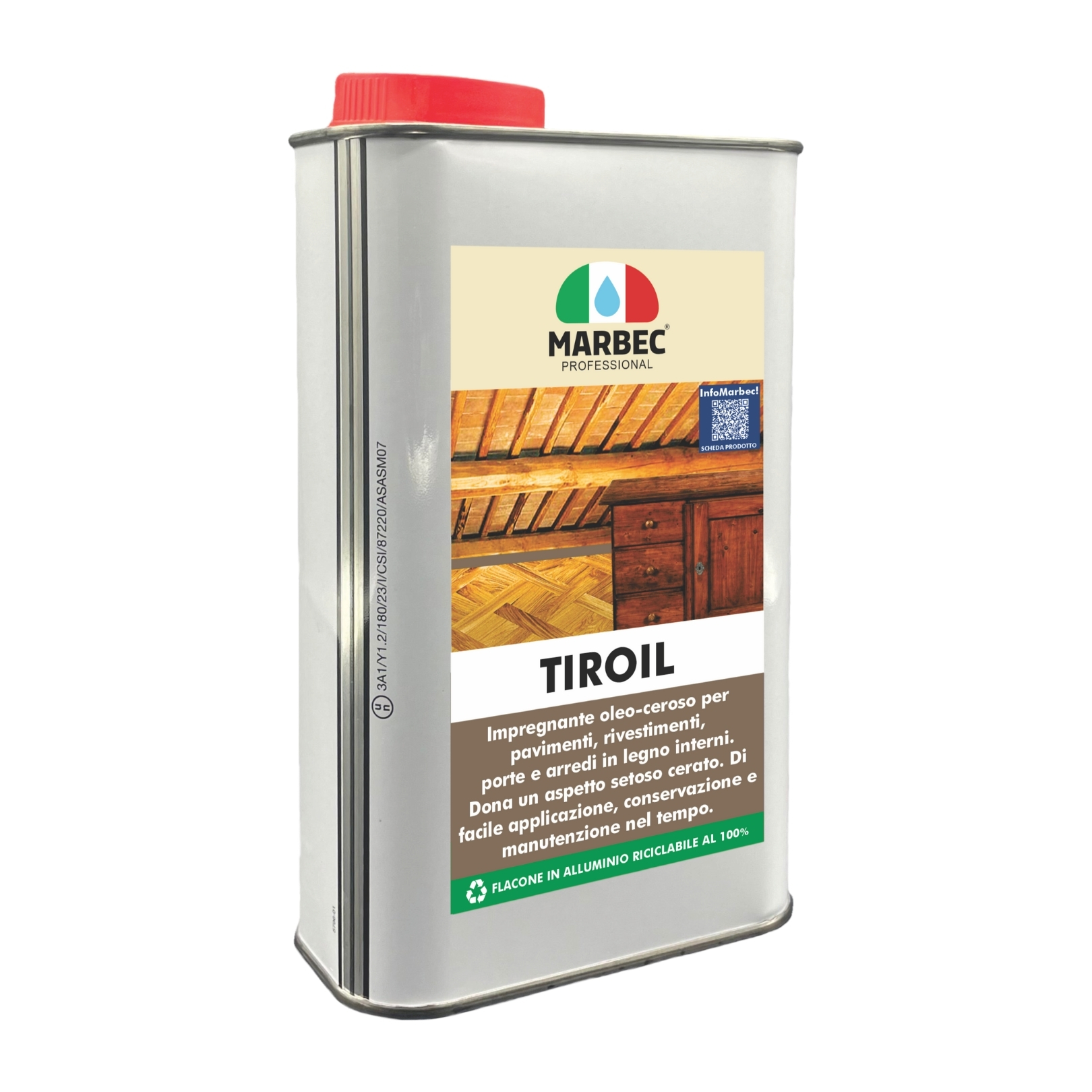 TIROIL - Impregnante oleo-ceroso per legno interno
