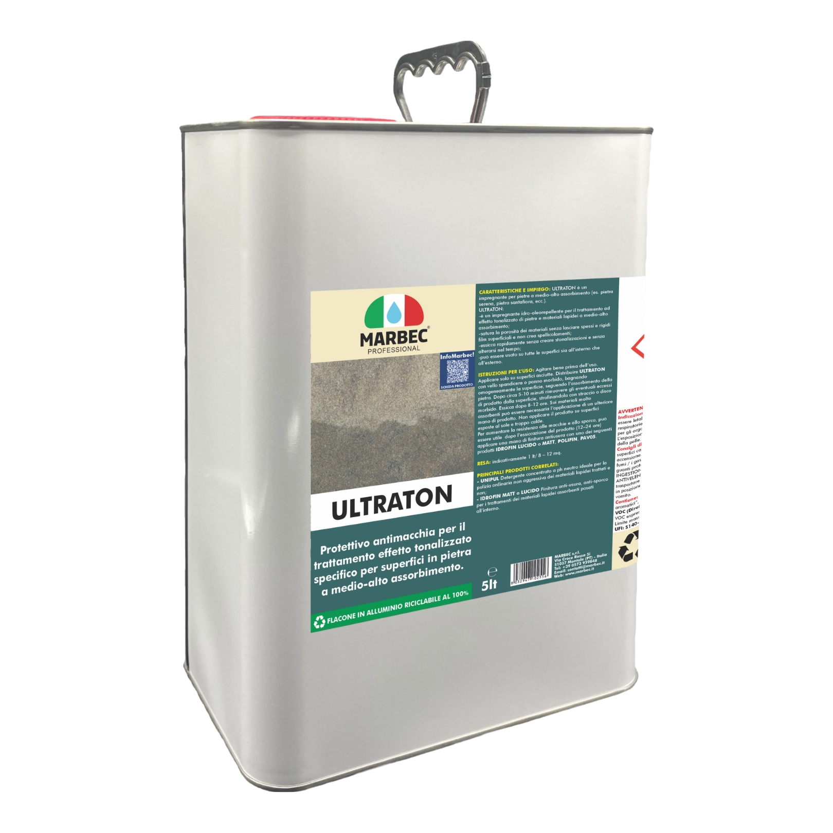 ULTRATON - Impregnante tonalizzante per pietre assorbenti