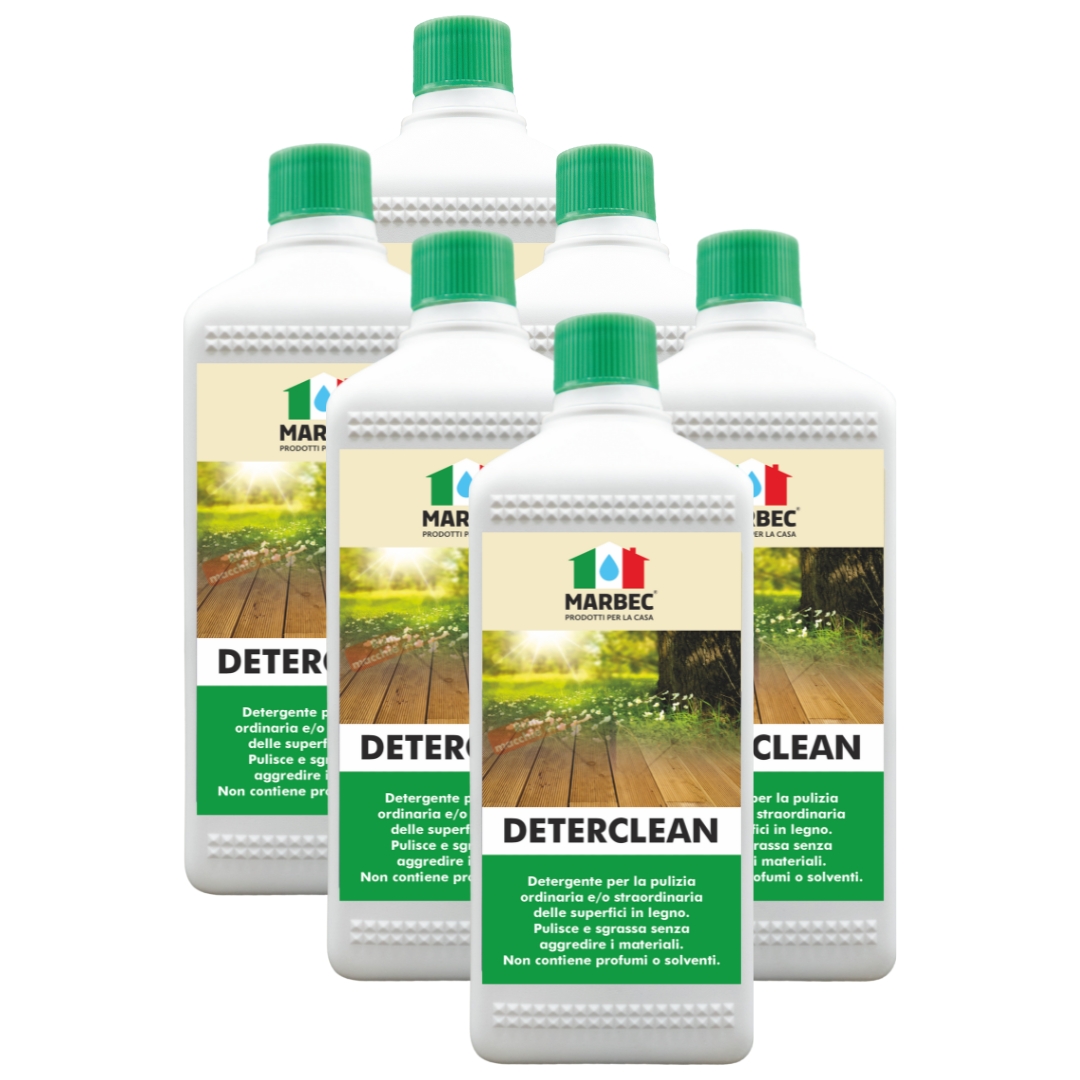 DETERCLEAN - Detergente sgrassante per legno