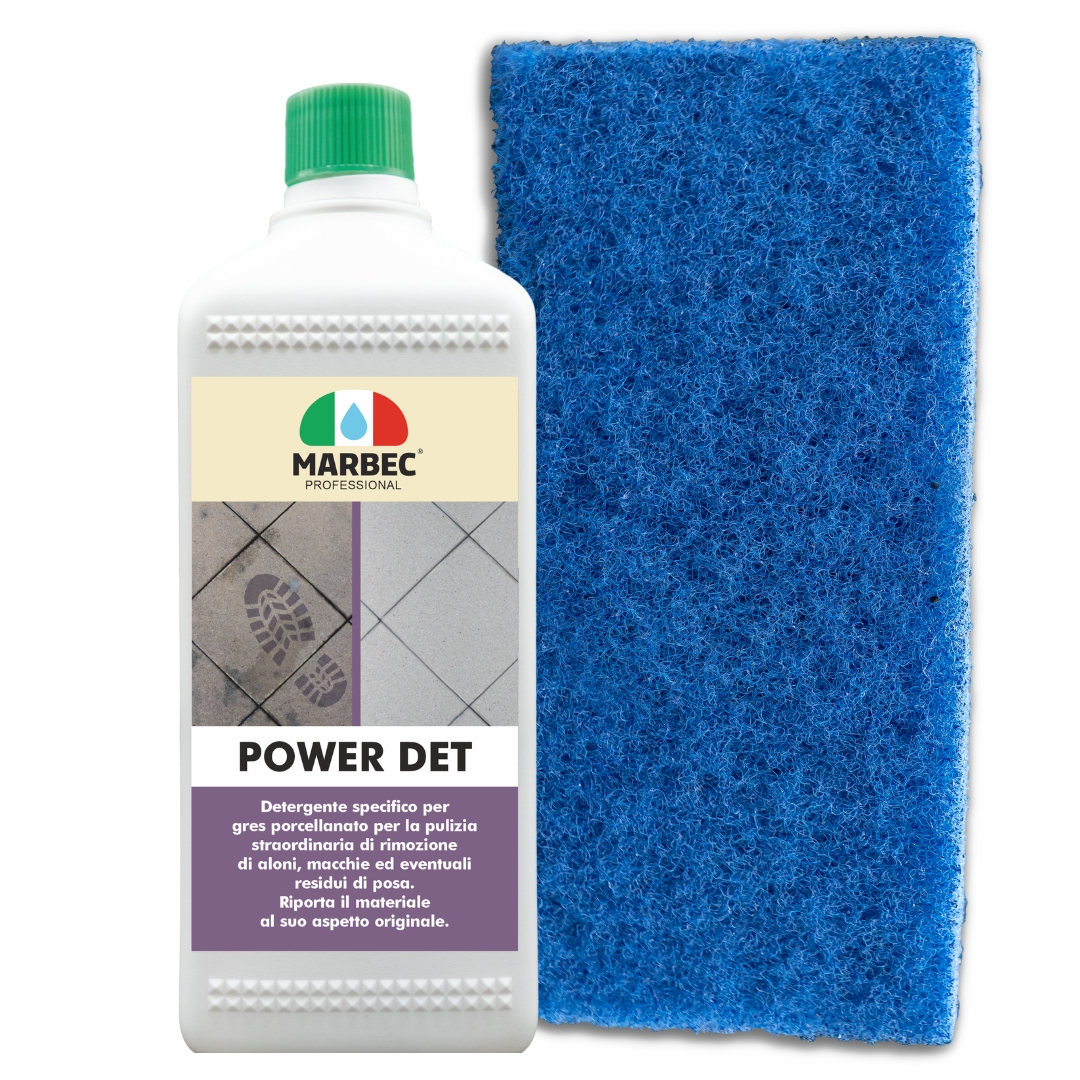 POWER DET - Detergente intensivo per gres porcellanato