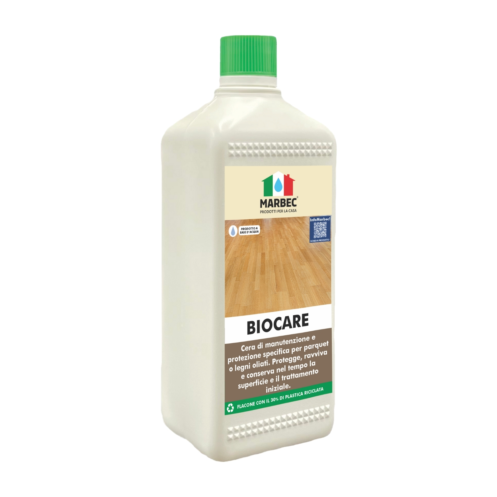 Cera Protettiva nutritiva per Pavimenti arredi serramenti Legno oliato BIOCARE