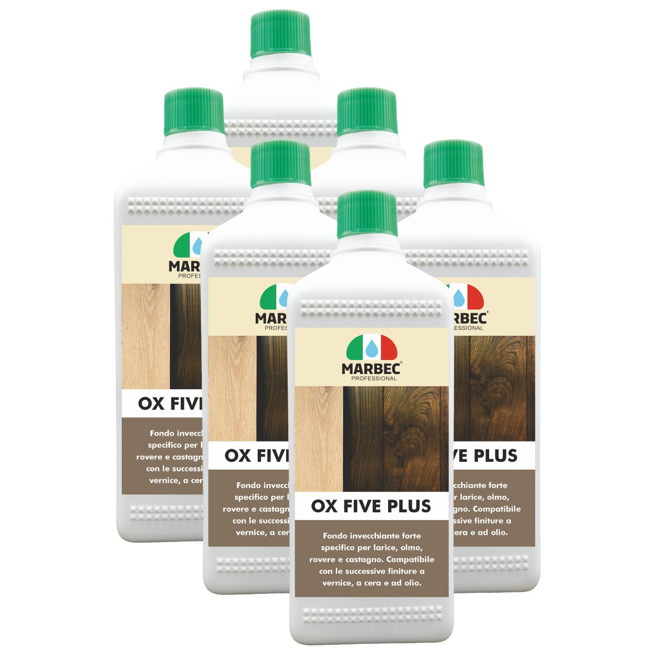 OX FIVE PLUS - Invecchiante forte per legno