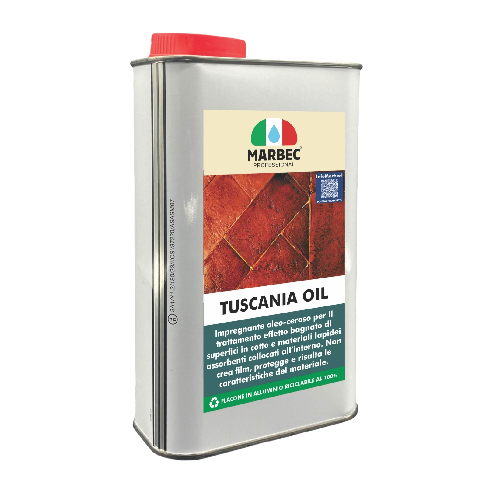 TUSCANIA OIL - Impregnante oleo-ceroso con Effetto Bagnato per Cotto