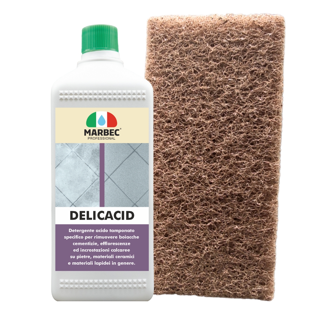 DELICACID - Acido tamponato per pietre e materiali lapidei