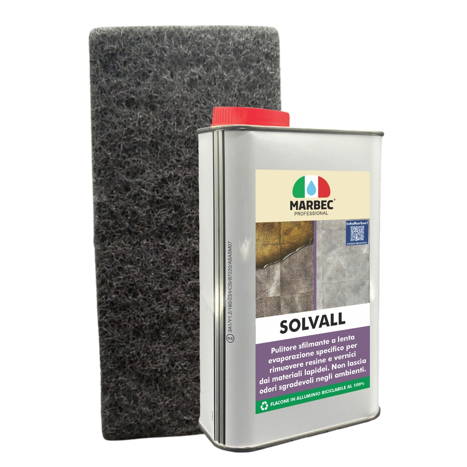 Solvente sverniciatore rimozione resine e vernici da materiali lapidei - SOLVALL