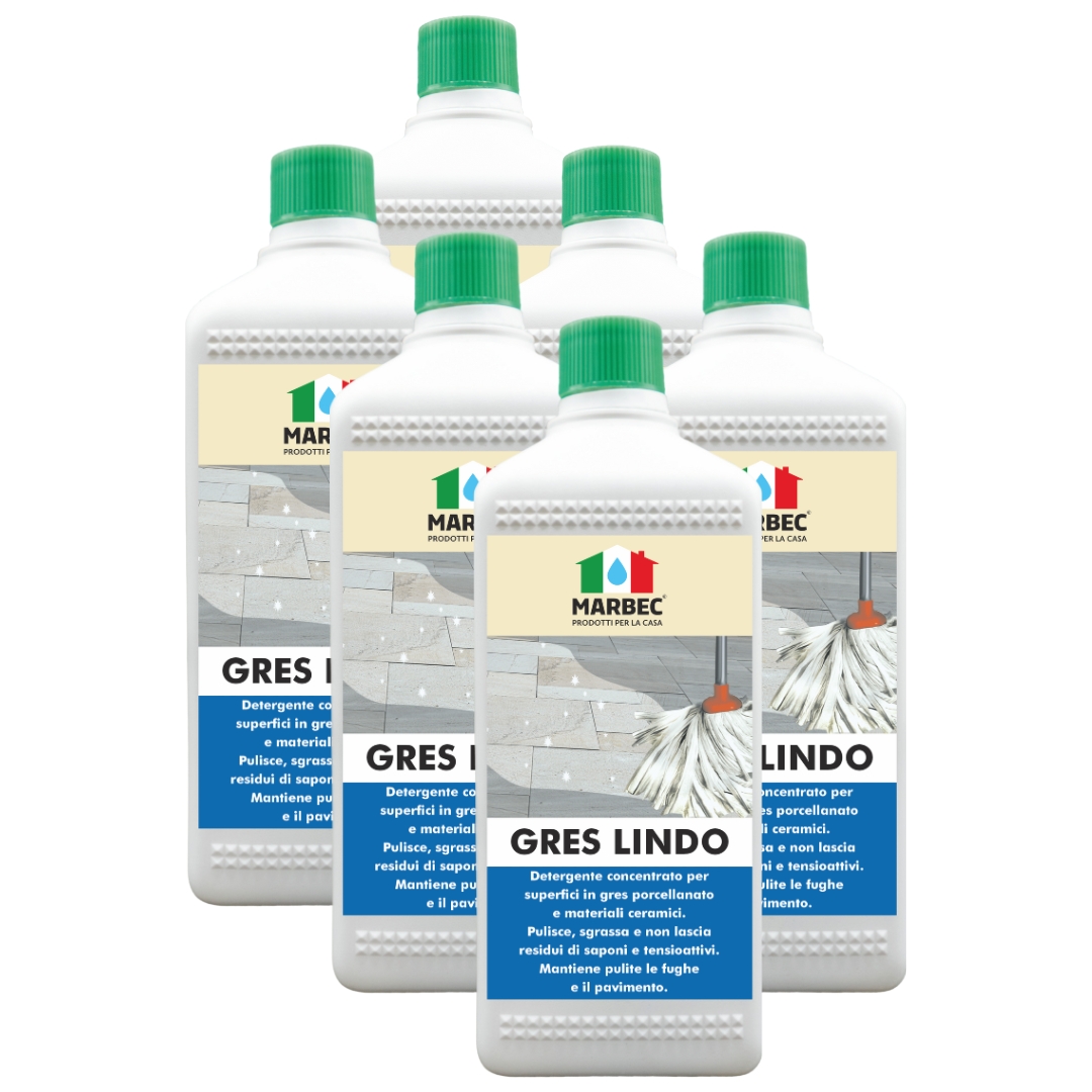 GRES LINDO - Detergente per gres porcellanato