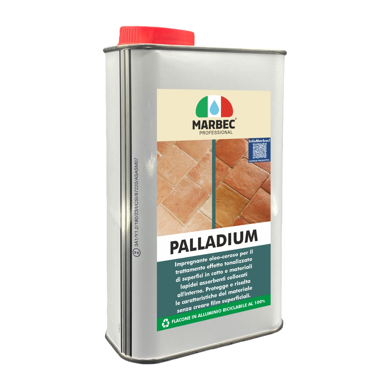 PALLADIUM - Cera tonallizzante idrorepellente per cotto e pietra