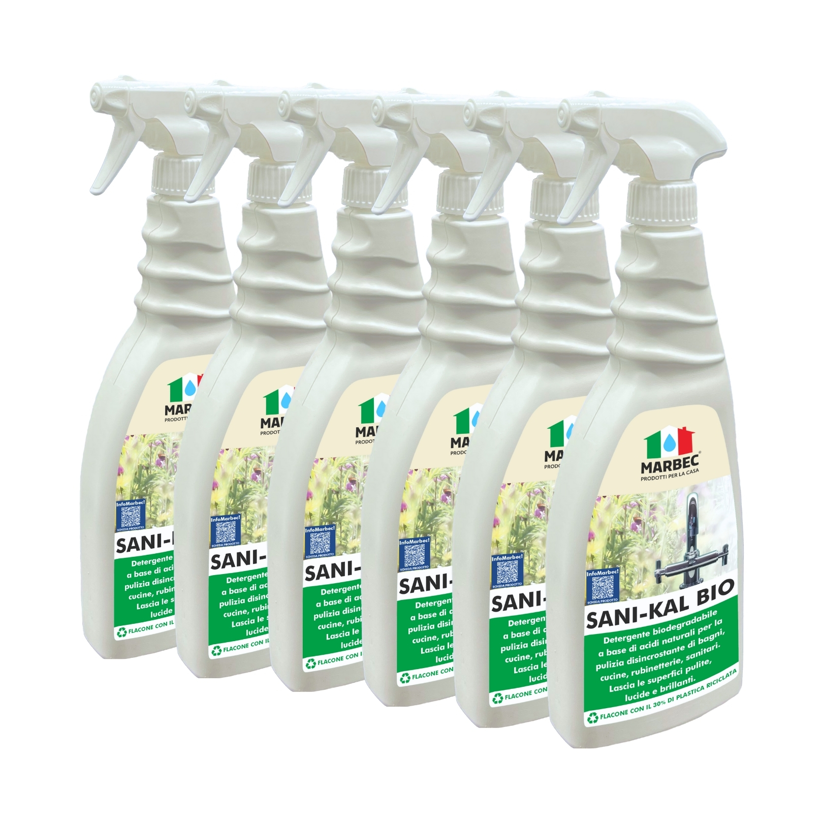 SANI-KAL BIO - Detergente biodegradabile pulizia disincrostante bagni e cucine - Foto 19 di 22