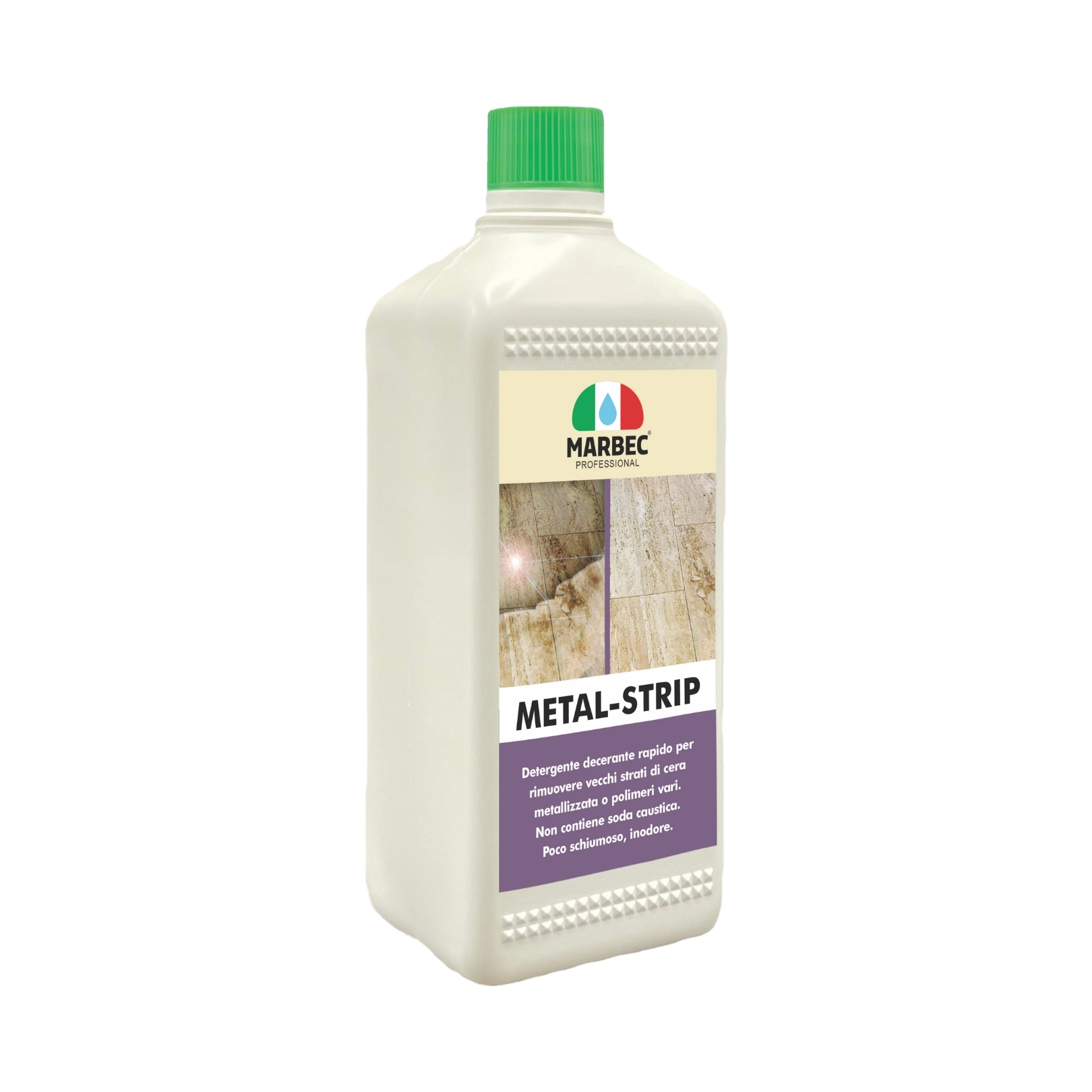 Detergente pavimenti deceramento cotto pietra ceramica cemento marmo METAL STRIP