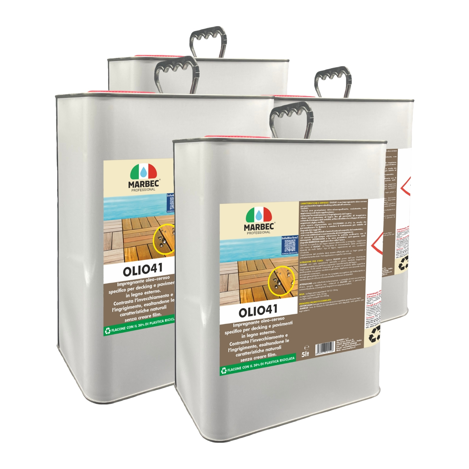 OLIO41 - Impregnante per legno esterno